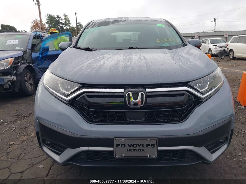 2021 Honda Cr-V Awd Ex VIN: 2HKRW2H58MH618273 Lot: 40587777