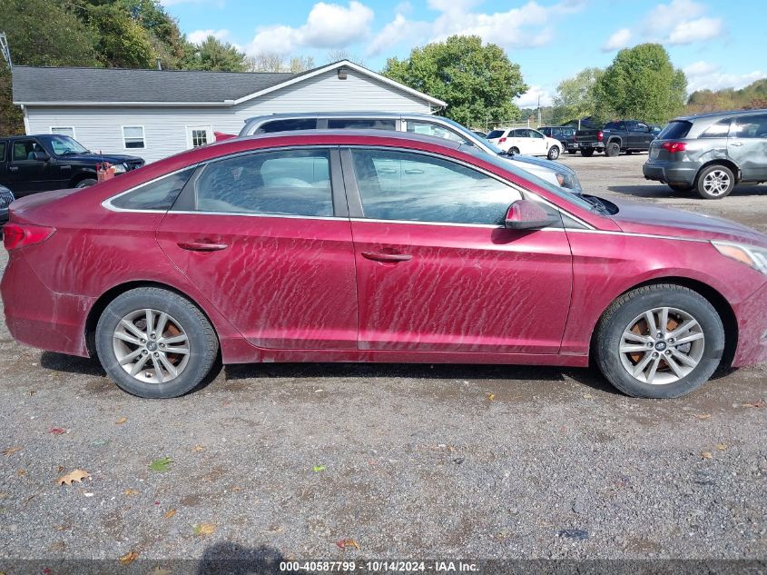 2015 Hyundai Sonata Se VIN: 5NPE24AF4FH170190 Lot: 40587799