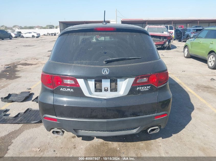 2010 Acura Rdx Tech Pkg VIN: 5J8TB2H54AA000499 Lot: 40587807