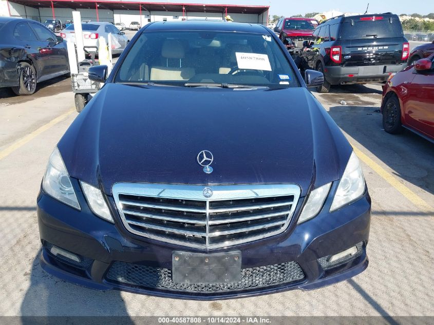 2011 Mercedes-Benz E 350 Bluetec VIN: WDDHF2EBXBA305760 Lot: 40587808