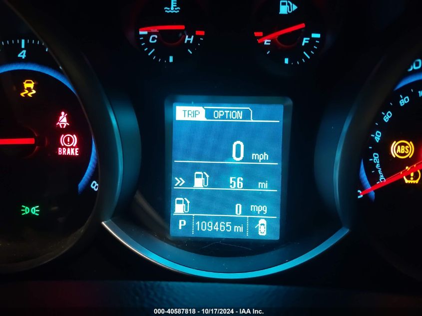 2014 Chevrolet Cruze Lt VIN: 1G1PC5SB2E7236058 Lot: 40587818