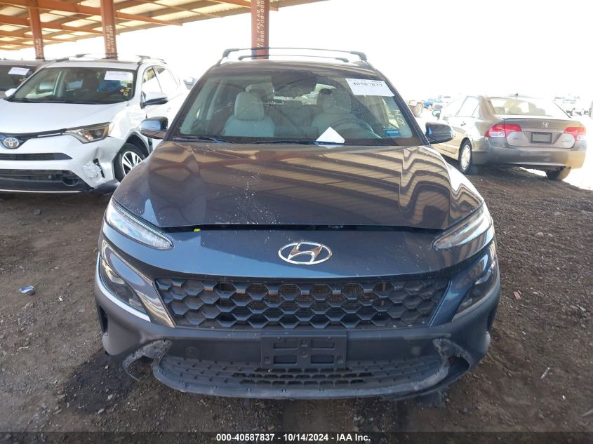 2022 Hyundai Kona Sel VIN: KM8K6CAB3NU807343 Lot: 40587837