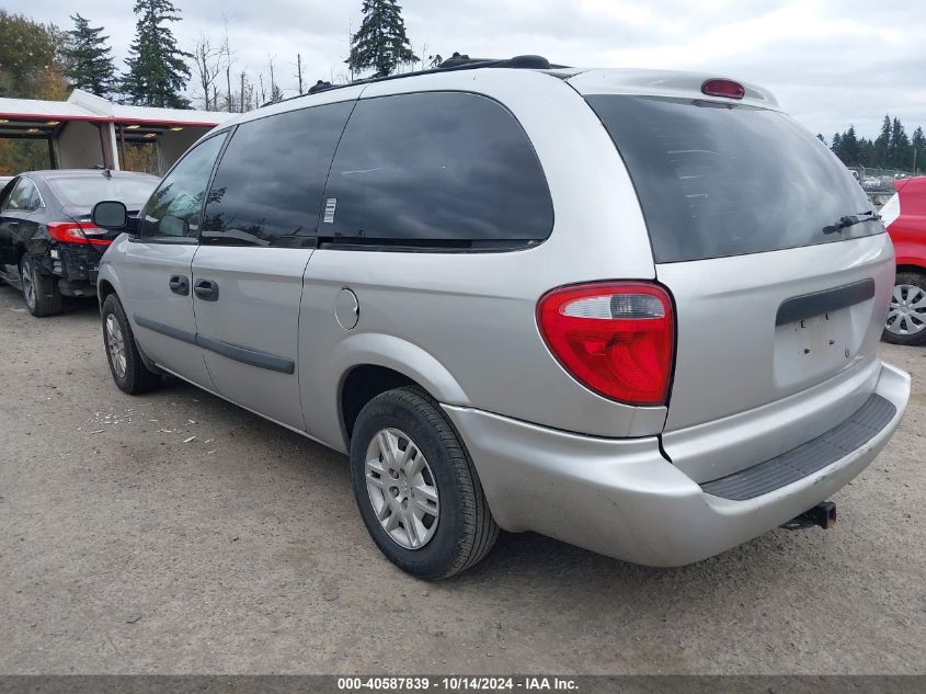 2005 Dodge Grand Caravan Se VIN: 1D4GP24R25B234556 Lot: 40587839