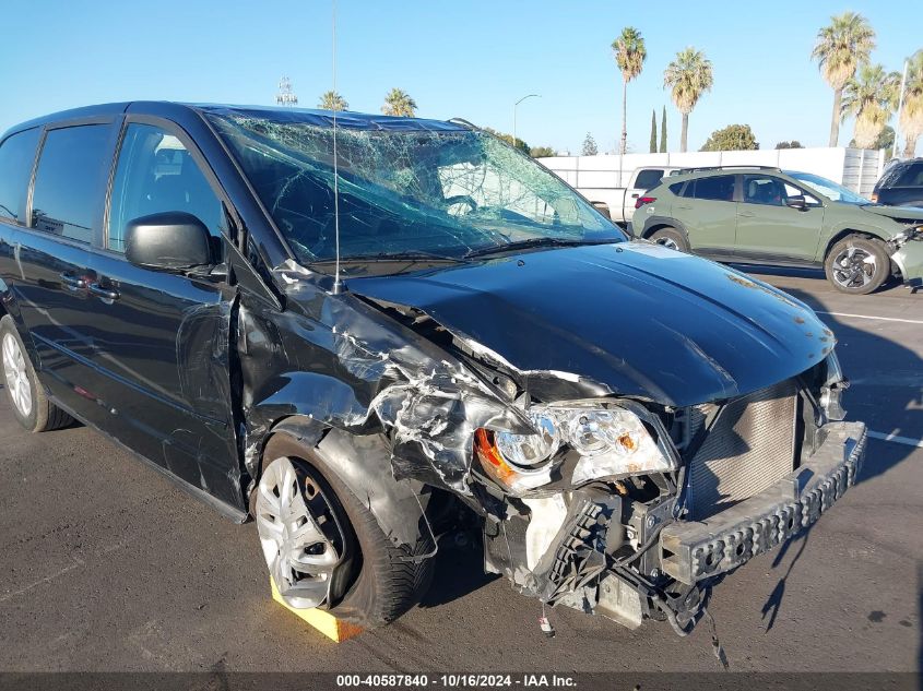 2016 Dodge Grand Caravan Se VIN: 2C4RDGBG8GR366996 Lot: 40587840