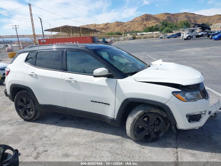 2018 Jeep Compass Altitude Fwd VIN: 3C4NJCBB1JT407526 Lot: 40587848