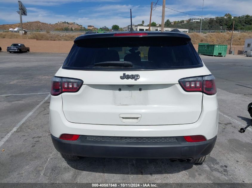 2018 Jeep Compass Altitude Fwd VIN: 3C4NJCBB1JT407526 Lot: 40587848