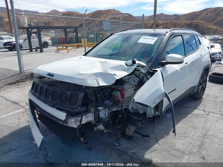 VIN 3C4NJCBB1JT407526 2018 JEEP COMPASS ALTITUDE FWD
