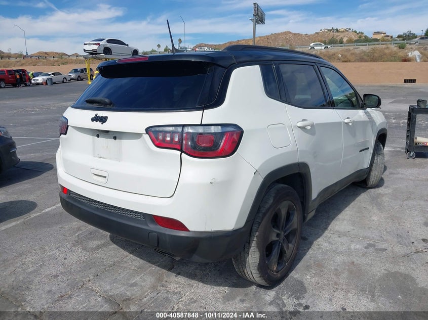 VIN 3C4NJCBB1JT407526 2018 JEEP COMPASS ALTITUDE FWD