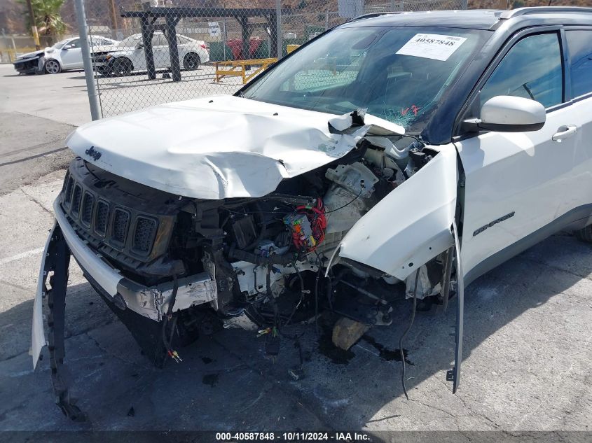 2018 Jeep Compass Altitude Fwd VIN: 3C4NJCBB1JT407526 Lot: 40587848