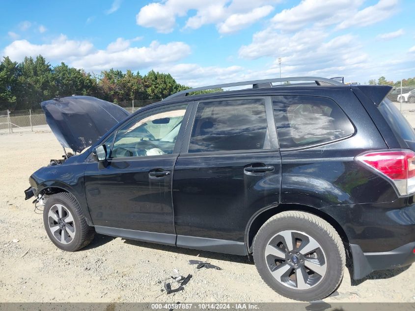 2017 Subaru Forester 2.5I Premium VIN: JF2SJAGCXHH589892 Lot: 40587857