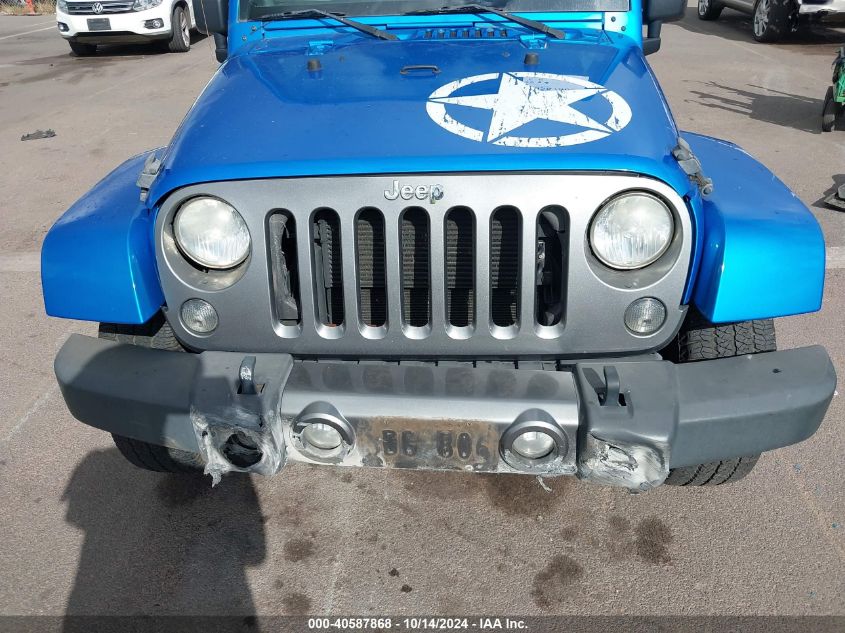 2014 Jeep Wrangler Freedom Edition VIN: 1C4AJWAG9EL215270 Lot: 40587868