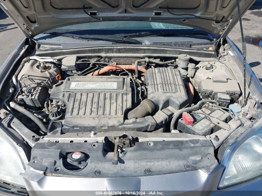 2003 Honda Civic Hybrid VIN: JHMES95603S025991 Lot: 40587876