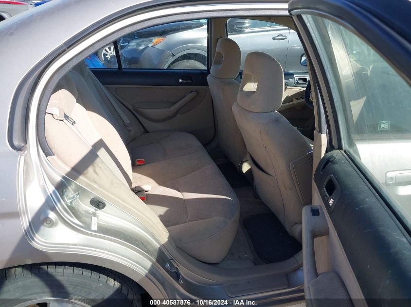 2003 Honda Civic Hybrid VIN: JHMES95603S025991 Lot: 40587876