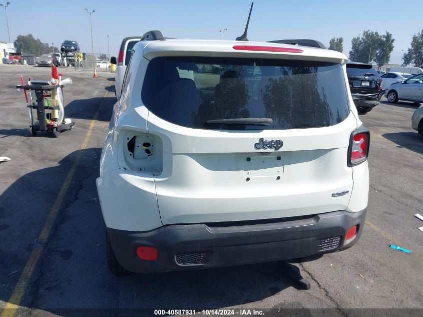 2016 Jeep Renegade Latitude VIN: ZACCJABT9GPE35305 Lot: 40587931