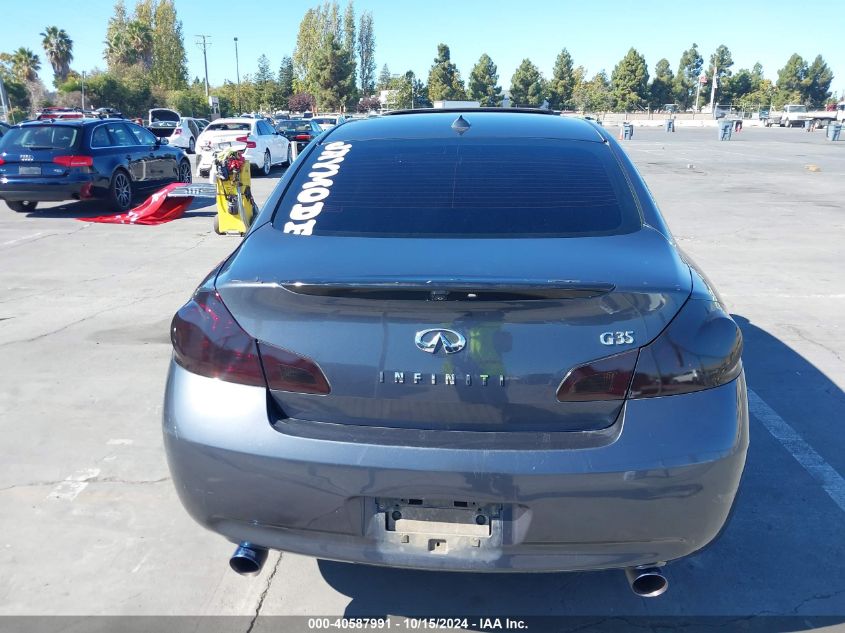 2007 Infiniti G35 Journey VIN: JNKBV61E27M717833 Lot: 40587991