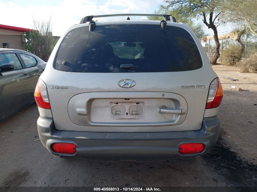 2004 Hyundai Santa Fe VIN: KM8SB12B44U808479 Lot: 40588013