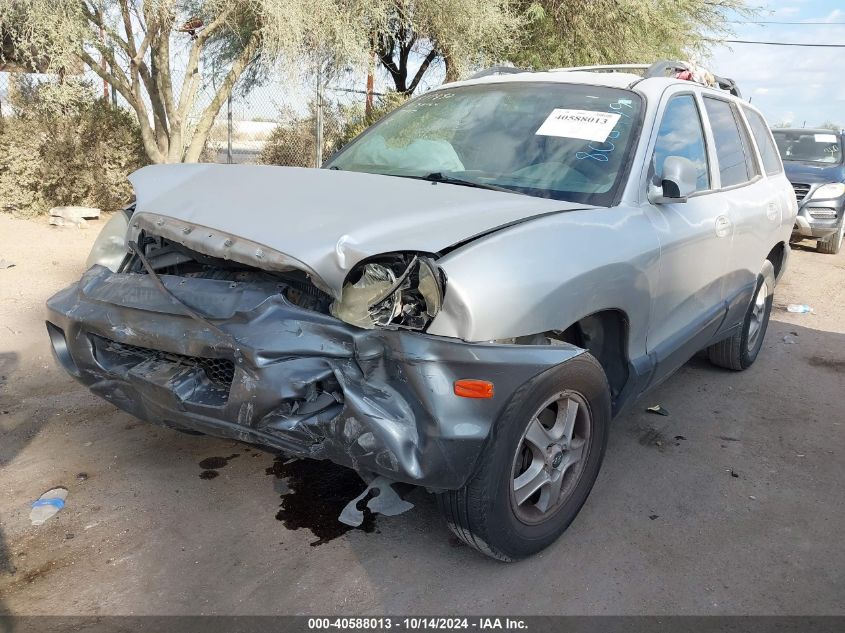 2004 Hyundai Santa Fe VIN: KM8SB12B44U808479 Lot: 40588013