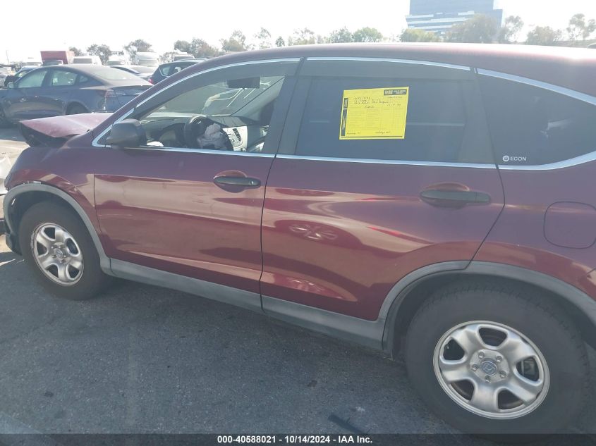 2012 Honda Cr-V Lx VIN: 5J6RM3H35CL014470 Lot: 40588021