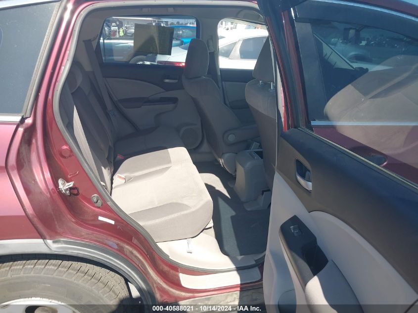 2012 Honda Cr-V Lx VIN: 5J6RM3H35CL014470 Lot: 40588021