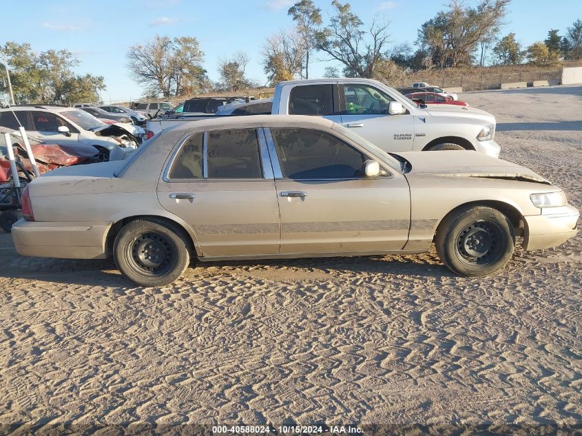 2000 Mercury Grand Marquis Gs VIN: 2MEFM74W4YX607908 Lot: 40588024