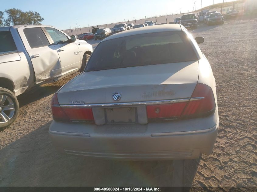 2000 Mercury Grand Marquis Gs VIN: 2MEFM74W4YX607908 Lot: 40588024