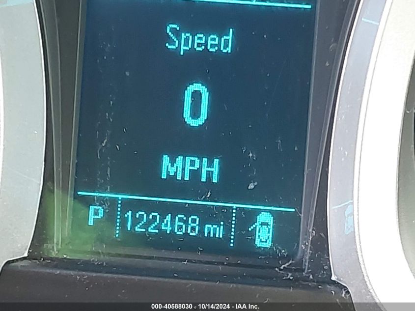 2016 Chevrolet Equinox Ltz VIN: 2GNALDEK7G1122650 Lot: 40588030