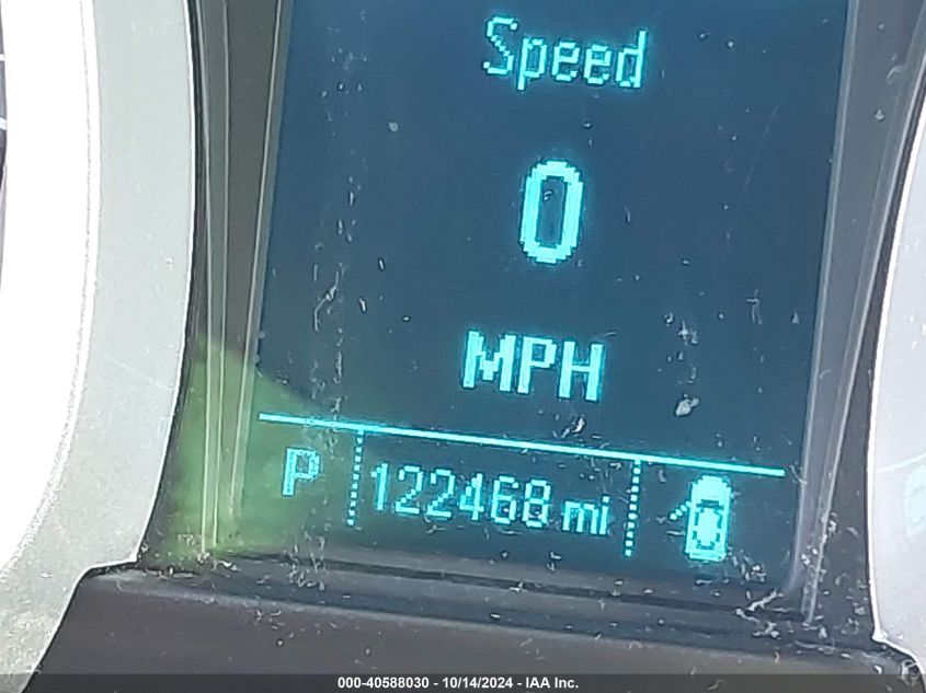 2016 Chevrolet Equinox Ltz VIN: 2GNALDEK7G1122650 Lot: 40588030