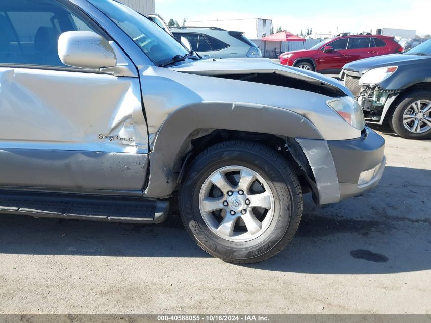 2003 Toyota 4Runner Sr5 Sport V6 VIN: JTEZU14R330006899 Lot: 40588055