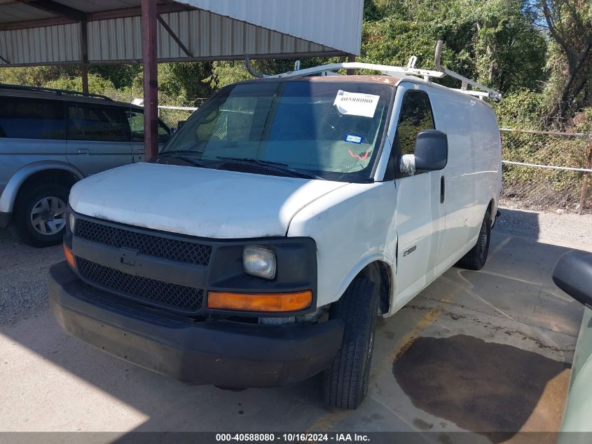 2006 Chevrolet Express Work Van VIN: 1GCGG25VX61268762 Lot: 40588080