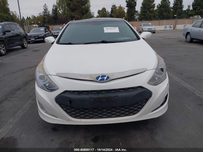 2015 Hyundai Sonata Hybrid Limited VIN: KMHEC4A46FA121040 Lot: 40588117