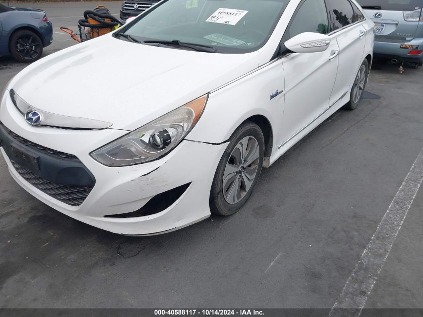 2015 Hyundai Sonata Hybrid Limited VIN: KMHEC4A46FA121040 Lot: 40588117