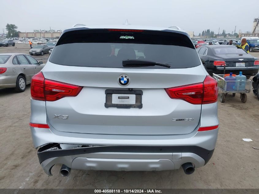 2019 BMW X3 SDRIVE30I - 5UXTR7C57KLR51735