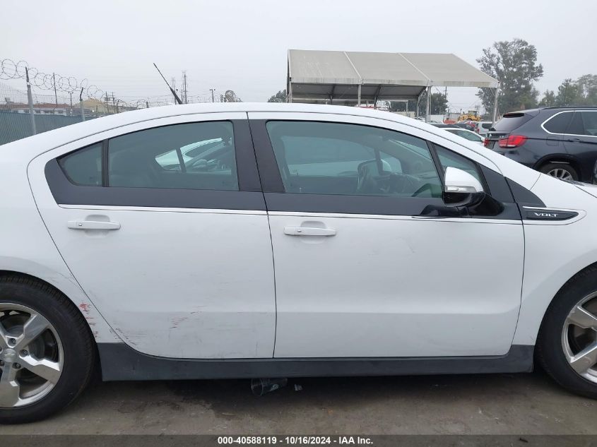 2013 Chevrolet Volt VIN: 1G1RH6E48DU108498 Lot: 40588119