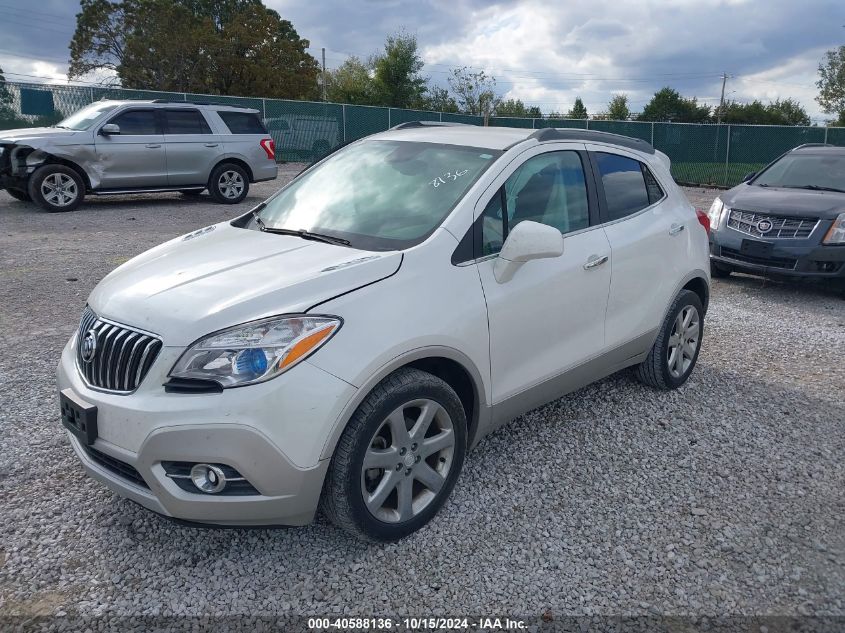 2013 Buick Encore Convenience VIN: KL4CJBSB5DB184523 Lot: 40588136