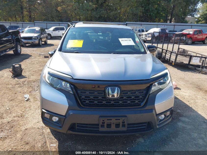 2019 Honda Passport Ex-L VIN: 5FNYF8H55KB026906 Lot: 40588140