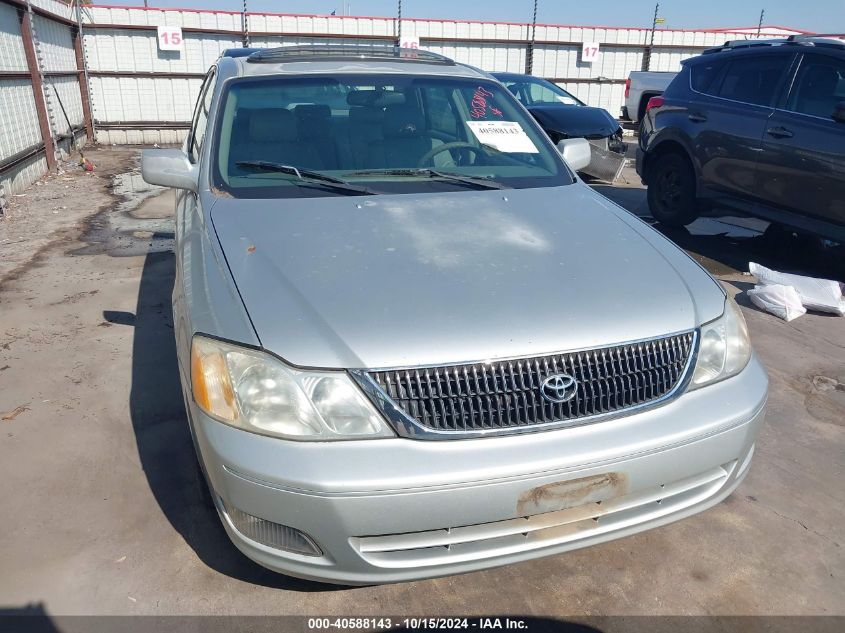 2000 Toyota Avalon Xls VIN: 4T1BF28B9YU103300 Lot: 40588143