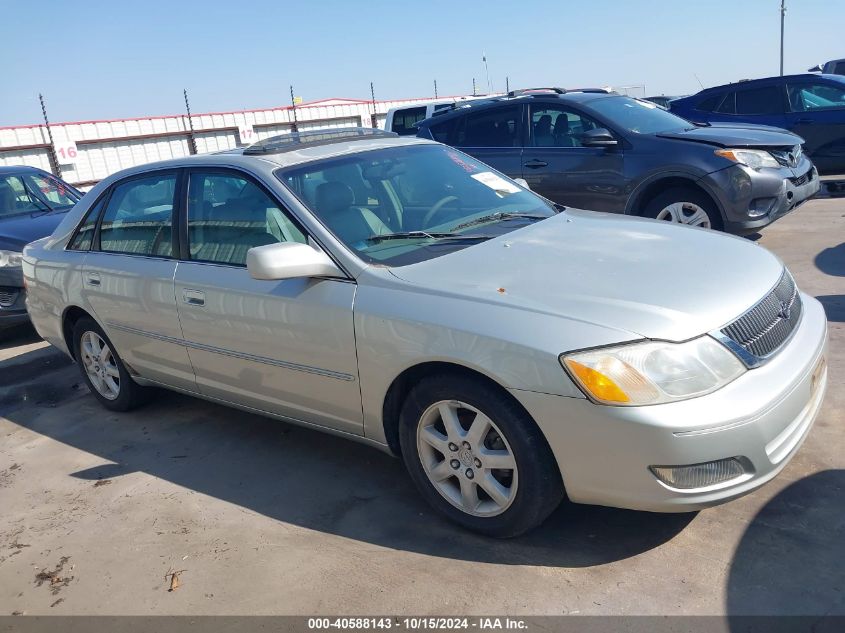 2000 Toyota Avalon Xls VIN: 4T1BF28B9YU103300 Lot: 40588143