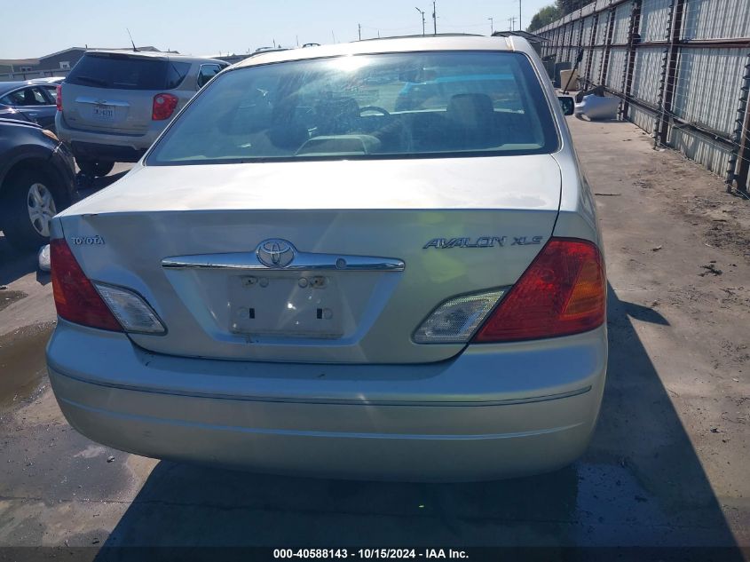 2000 Toyota Avalon Xls VIN: 4T1BF28B9YU103300 Lot: 40588143