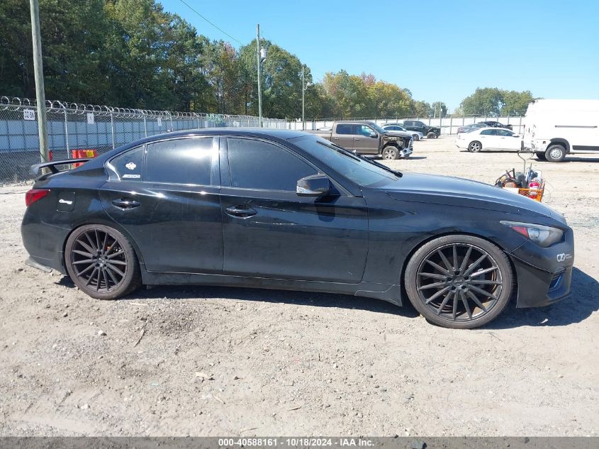 2018 Infiniti Q50 3.0T Luxe VIN: JN1EV7AR7JM436970 Lot: 40588161