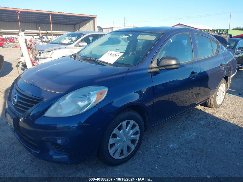 2014 Nissan Versa 1.6 S+ VIN: 3N1CN7AP1EL842930 Lot: 40588207