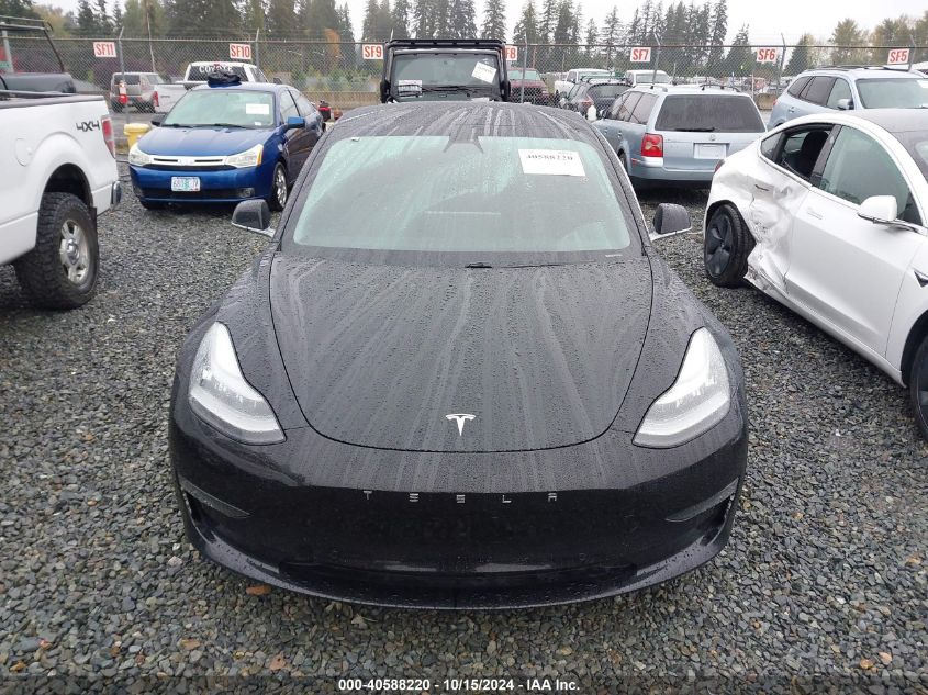 2019 Tesla Model 3 Long Range/Performance VIN: 5YJ3E1EB1KF385779 Lot: 40588220