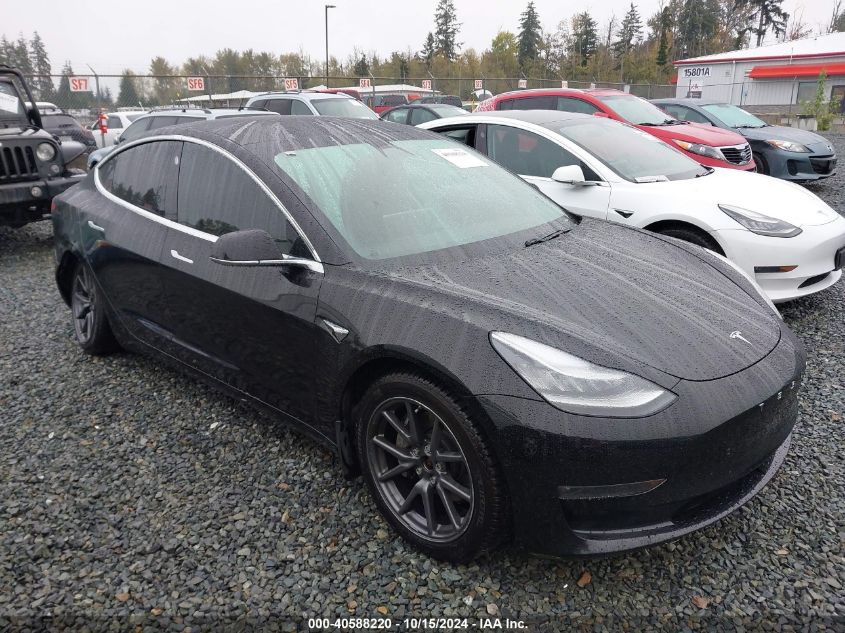 2019 Tesla Model 3 Long Range/Performance VIN: 5YJ3E1EB1KF385779 Lot: 40588220