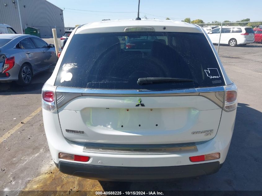 2014 Mitsubishi Outlander Gt VIN: JA4JZ4AX1EZ002768 Lot: 40588225