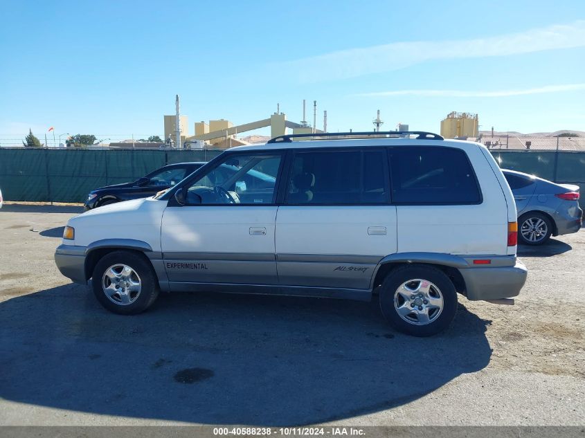 1998 Mazda Mpv Es/Lx VIN: JM3LV5227W0849018 Lot: 40588238