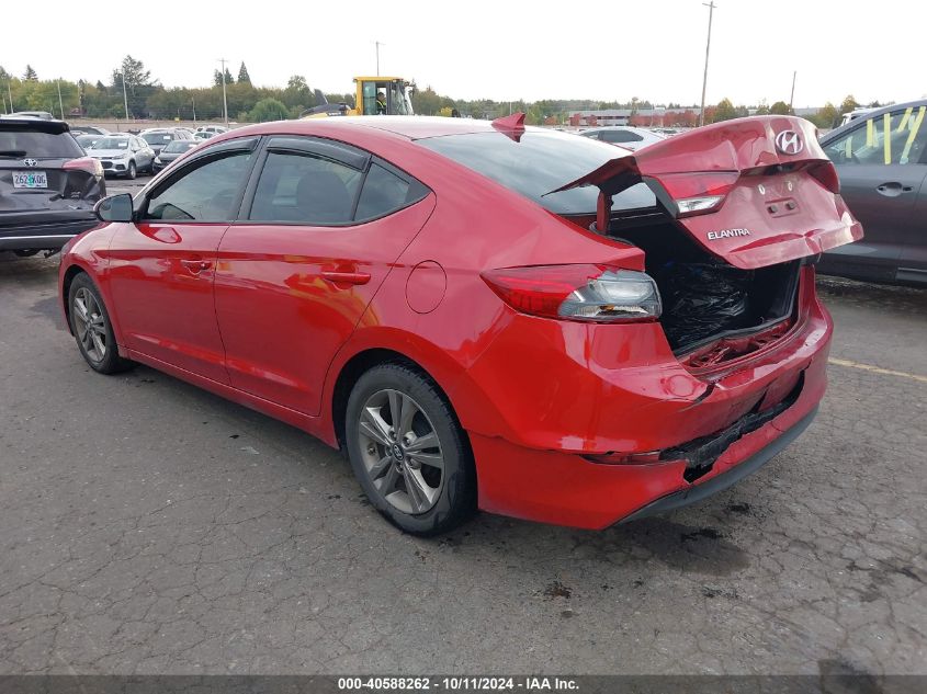 5NPD84LF6HH172274 2017 Hyundai Elantra Se