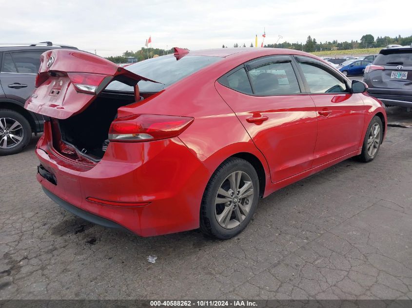 5NPD84LF6HH172274 2017 Hyundai Elantra Se