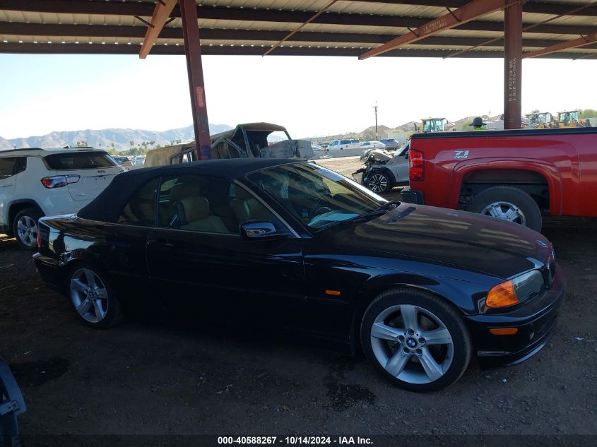 2002 BMW 325Ci VIN: WBABS334X2PG87856 Lot: 40588267