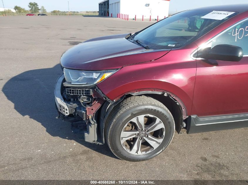 2018 Honda Cr-V Lx VIN: 2HKRW6H38JH204282 Lot: 40588268