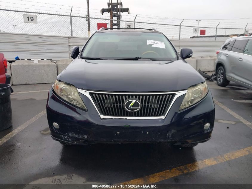 2010 Lexus Rx 350 VIN: 2T2ZK1BA6AC026263 Lot: 40588277