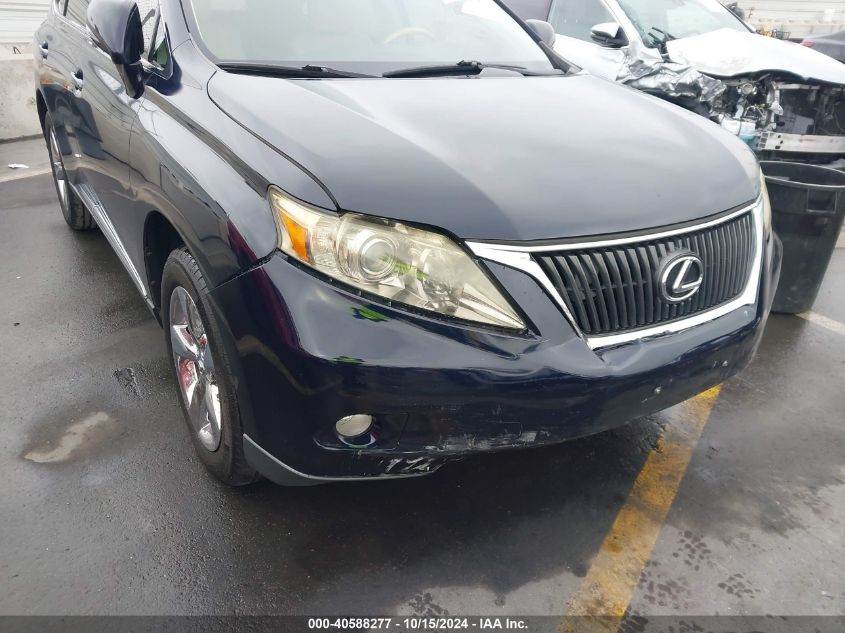 2010 Lexus Rx 350 VIN: 2T2ZK1BA6AC026263 Lot: 40588277